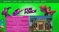 Desktop Screenshot of funforcenj.com